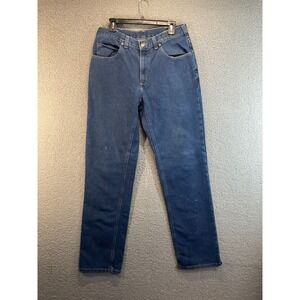 Carhartt Jeans Mens 34x36 Blue Denim FR Flame Resistant‎ Medium Wash Workwear